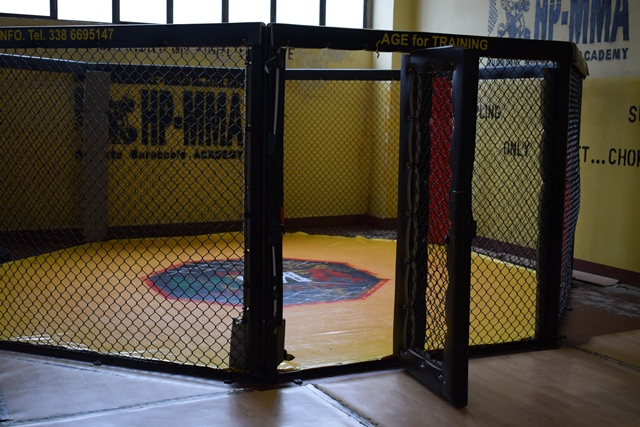 La gabbia di MMA