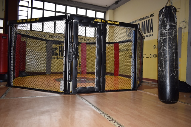 La gabbia di MMA